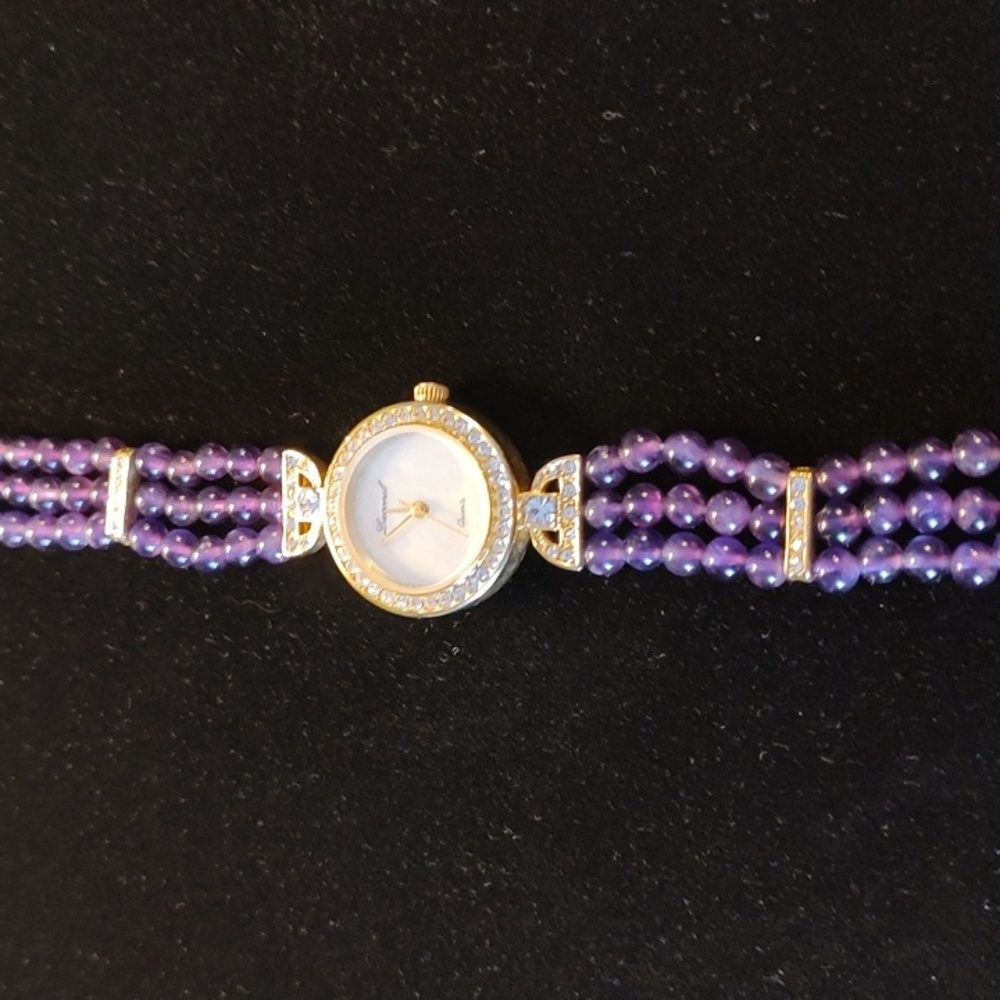 Amethyst Beaded Watch - Picture 4 of 7